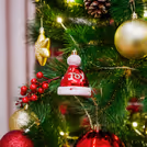 DIY 6ft Pine Christmas Tree Decoration — photo 3
