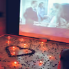 Netflix Night at Home with Projector