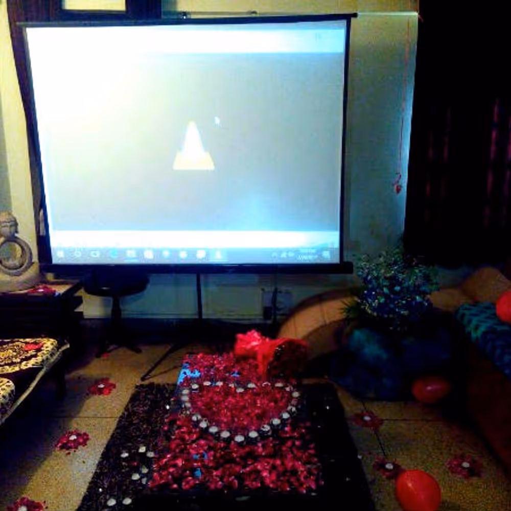 Connect to your laptop and enjoy any movie or netflix