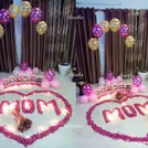 You can also give your mom a midnight surprise by having this beautiful decor.