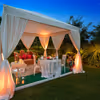 Luxurious Dinner in a Cabana Tent