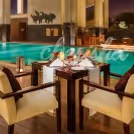 Romantic Decorated table with Candlelight Dinner