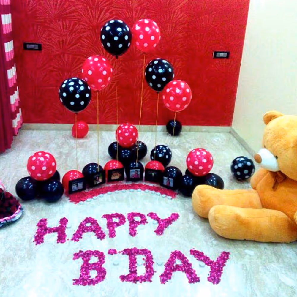 Beautiful Setup for Surprising someone at Midnight.