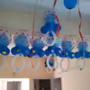 Blue & White Balloons Decoration for Baby Themed Event in Delhi