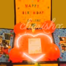 Personalised Message in the center of the box