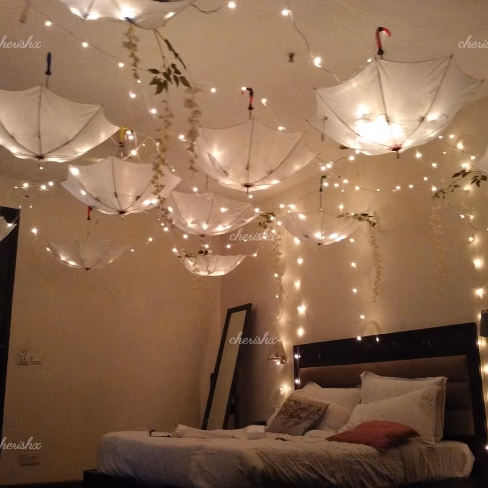 Umbrella Decoration at Home in Delhi, Gurgaon, Noida, NCR