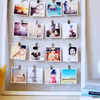 A string of photos aligned in the perfect way to surprise your loved ones.