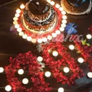 Whether it's an anniversary or birthday, wish them in this romantic way by putting rose petals.