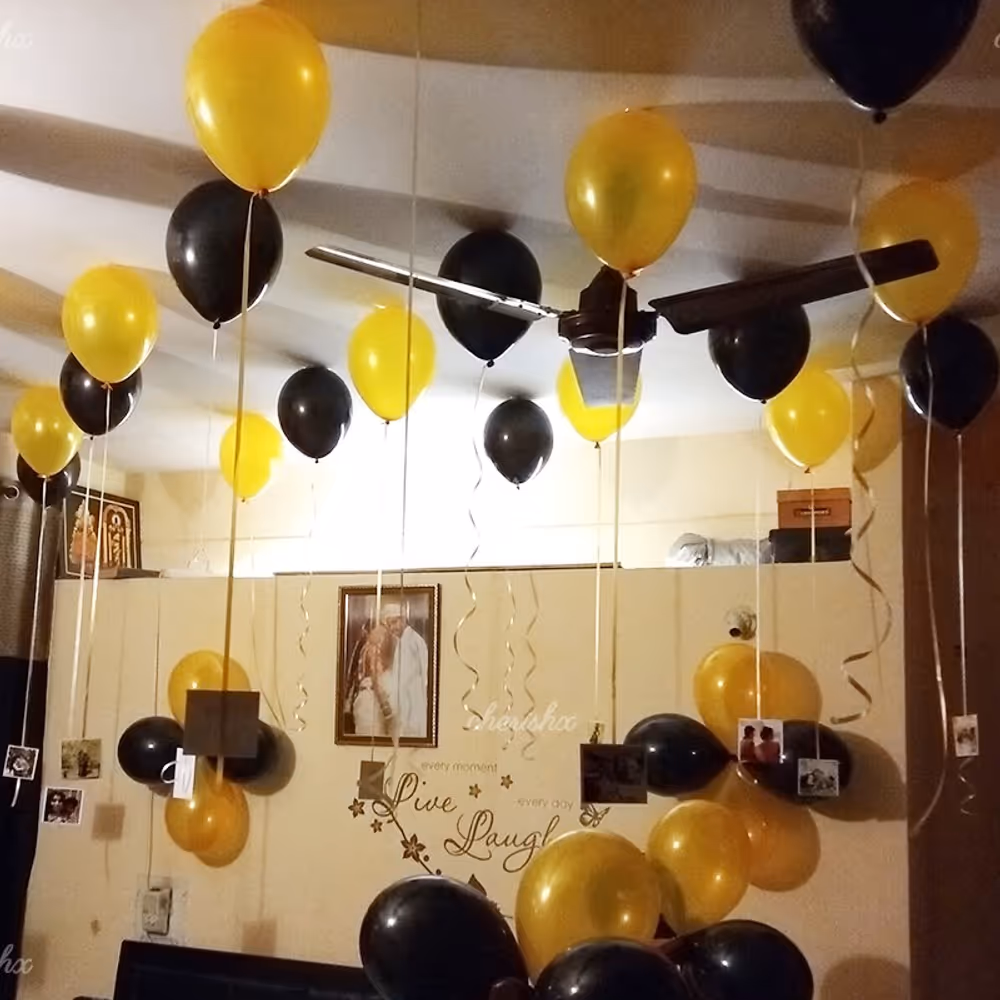 Perfect birthday feels at home