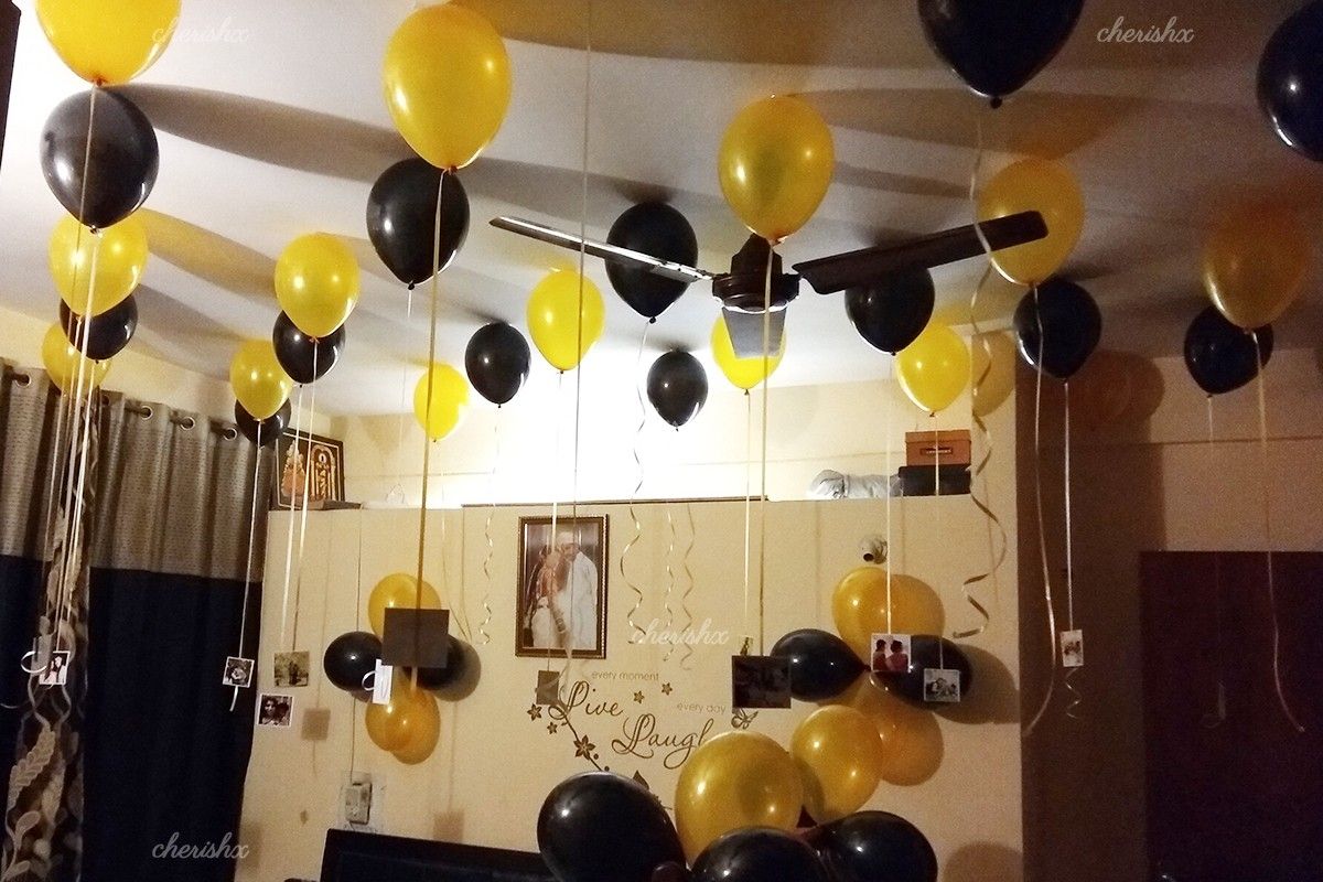 Perfect birthday feels at home