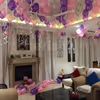 Beautiful Balloon Decor with hanging photos at your home in Delhi, Gurgaon, Noida, NCR