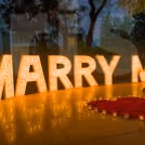 Dreamy Proposal - Big Marry Me Letters — photo 4
