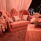 Sofa Sitting inside the Cabana Setup at Taj Vivanta, Dwarka
