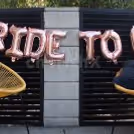 Bachelorette Theme Backdrop for a fun Bachelorette party.