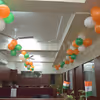Special decorations for 15th August using Balloons, Kits & Flags