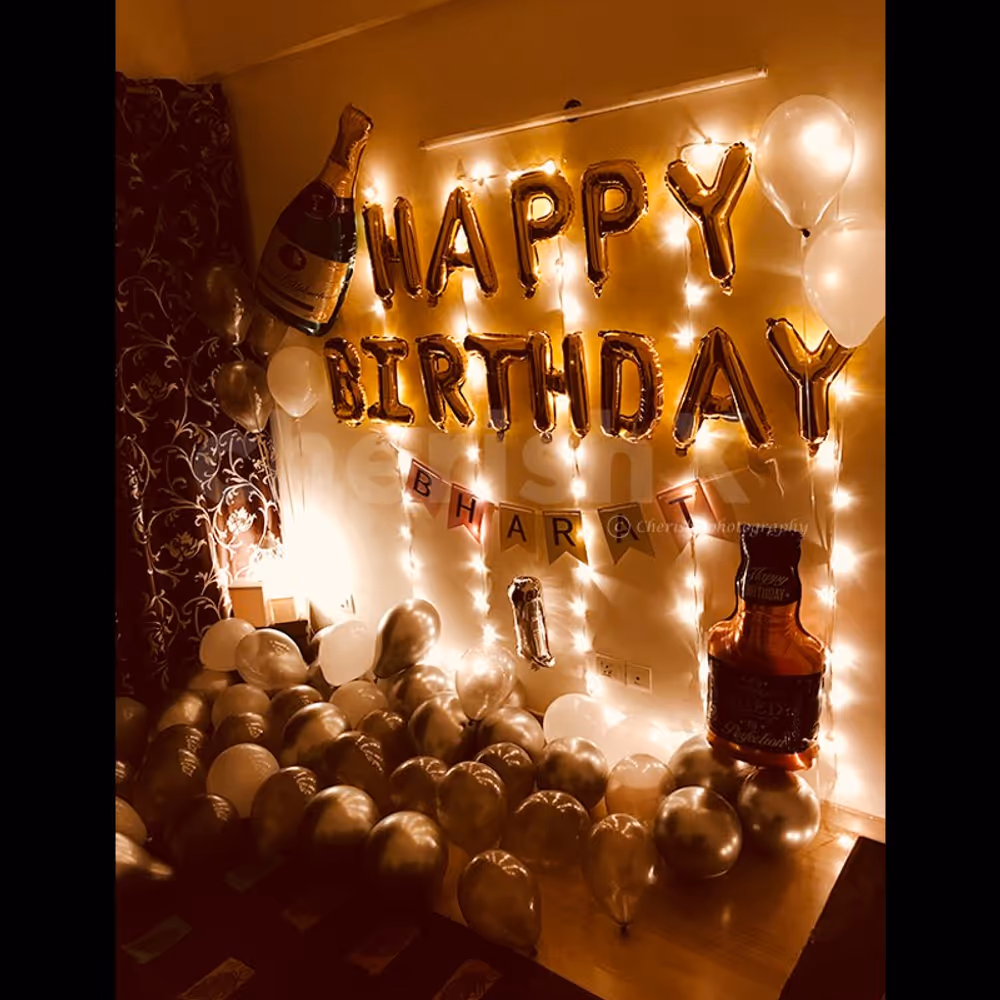 Perfect Birthday Decoration for Bedroom or Room