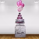 Vibrant Birthday Balloon Box for Her to make the birthday extra special.