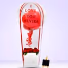 Gorgeous Hot Air Love Balloon with Roses delivered fresh to surprise your loved one.