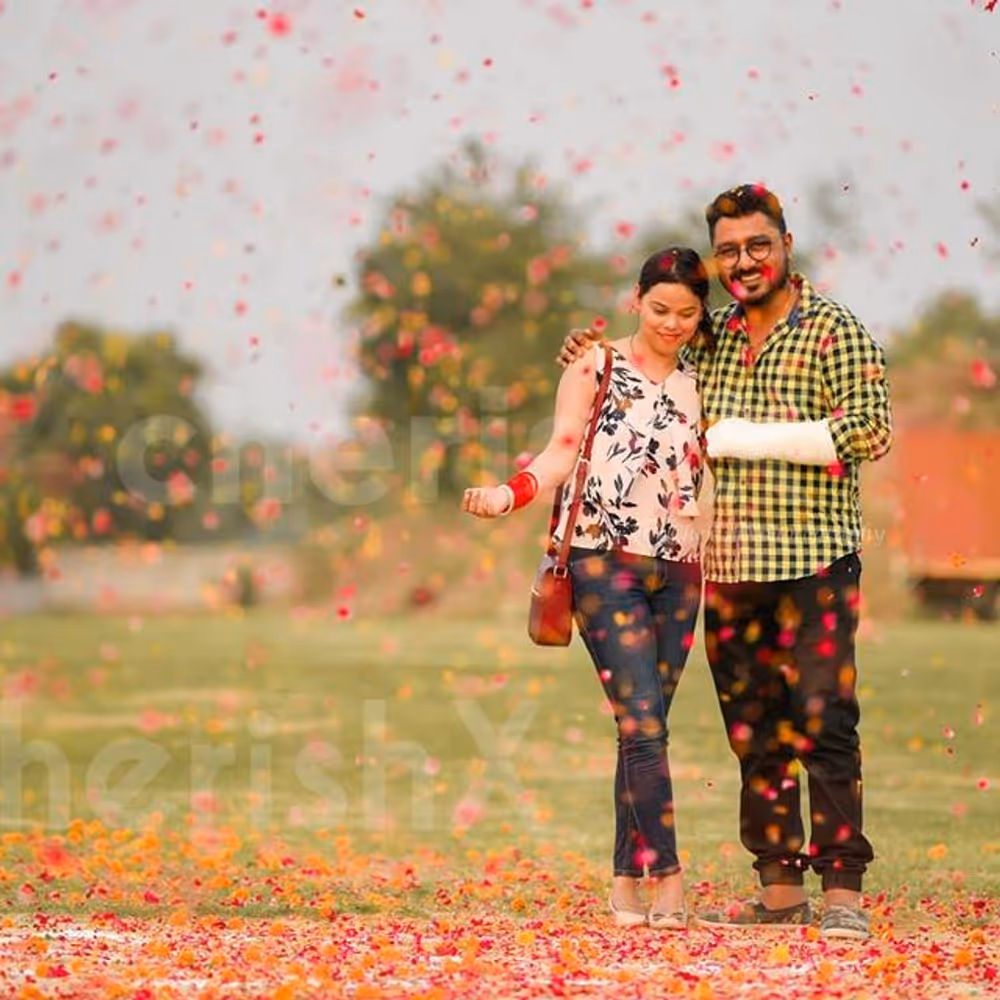 Flower Shower customisation with Paramotoring