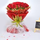 Beautiful A Bouquet full of Roses to brighten your loved one's day.