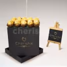 Gift your near and dear ones a premium quality luxurious
bucket filled with twinkly Ferrero rocher chocolates.