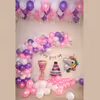 Surprise your baby girl or baby boy with this attractive unicorn birthday balloon decoration.