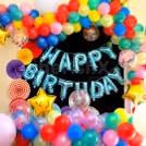 Multicoloured Birthday Decoration — photo 3