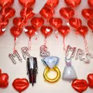 Beautiful First Night Surprise Decor to make your first night truly magical.