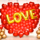 Hearty Balloon Wall — photo 2