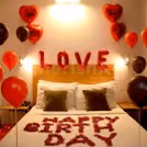 Dreamy Romantic Room Decoration to set the perfect mood for two.