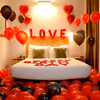 Spend some loving time with your special one by booking this fascinating decor.
