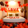 Spend some loving time with your special one by booking this fascinating decor.
