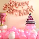 Pretty Pink Birthday Decor — photo 6