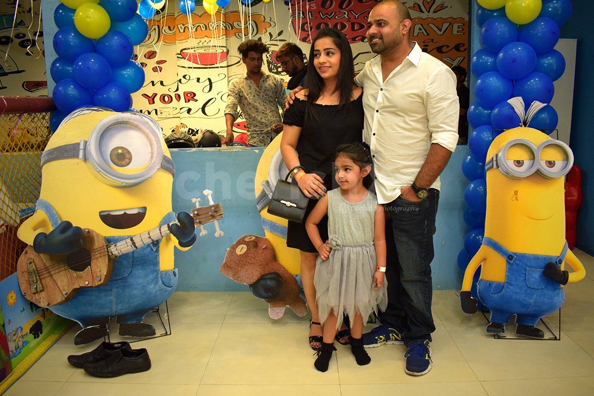 Minion Theme Cutouts for Birthday Decoration