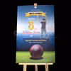 A Cricket themed Welcome Board to make the occasion more exciting.