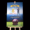 A Cricket themed Welcome Board to make the occasion more exciting.