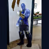 Thanos cut-out to give the perfect Avengers vibe.