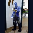 Thanos cut-out to give the perfect Avengers vibe.