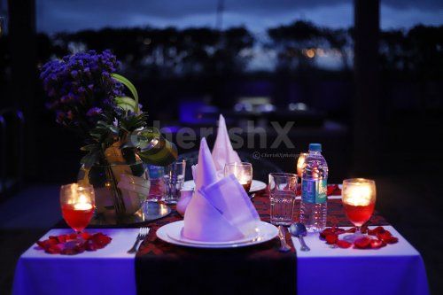 Rooftop Poolside Candlelight Dinner in Cunningham Cres Rd, Bangalore