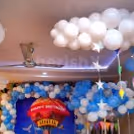 Balloon and Room Decoration with Hot Air Parachute Theme for your Kid's Birthday.