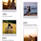 Personalised Relationship Story Photo Frame — photo 4