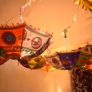 Book this gorgeous Rajasthani Umbrella Decor to make your celebrations lively.
