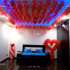 Red Balloons on the Ceiling