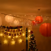 Paper Lantern and Fairy Lights Decorations for the Room