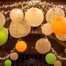 Tricolor Lantern Decor — photo 2