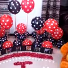 Message Written with Flower Petals & Candles