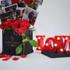 Give a memorable gift by booking this wonderful red roses bucket.