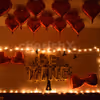 Whether you are celebrating your anniversary or surprising your love, choose this Be Mine Room Decoration for a perfect celebration.