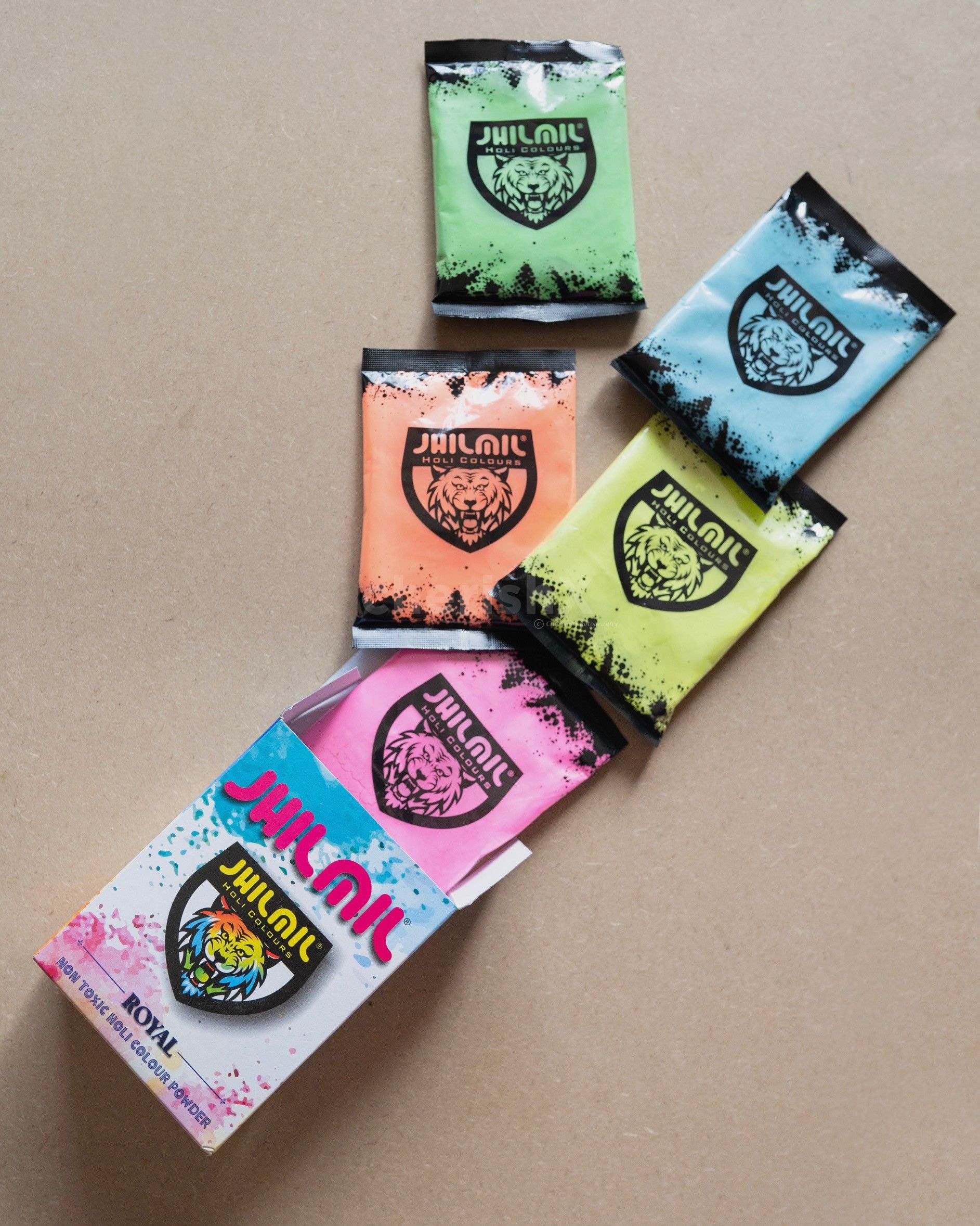 Organic Holi colours (powdered)