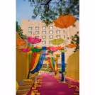 Colourful Umbrella Decor — photo 3